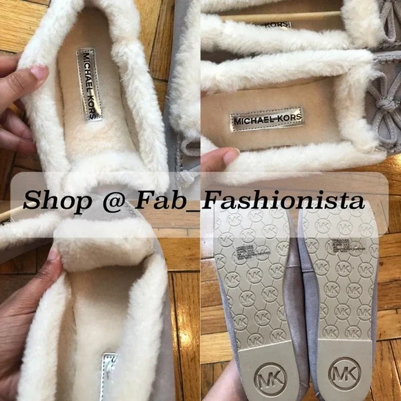 MICHAEL KORS SUEDE LEATHER MOCCASIN SHOES